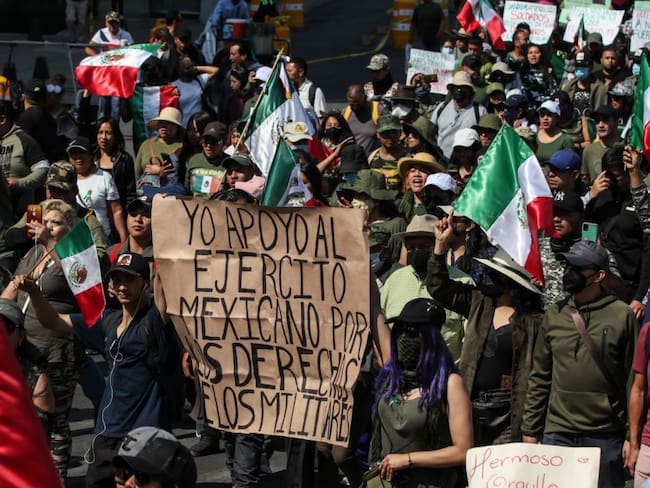 Marchas a favor del personal militar, son preocupantes: López Portillo