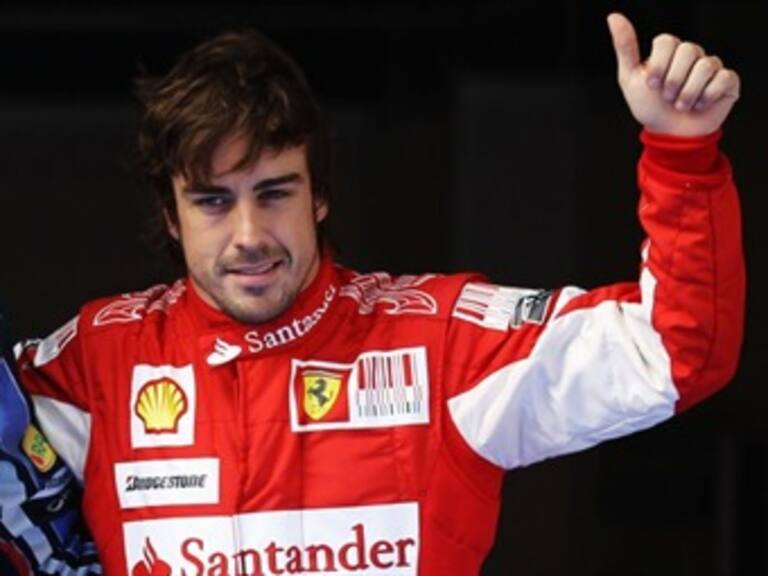 Termina Alonso antes de tiempo el test con el chasis dañado
