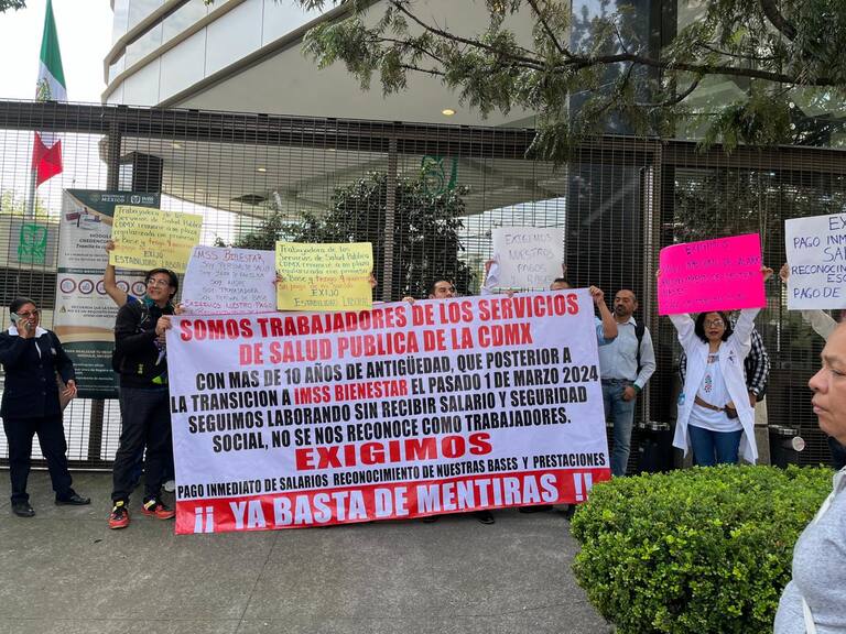 Manifestación sector salud