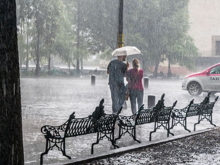 SMN pronostica lluvias para CDMX y Edomex. Getty Images