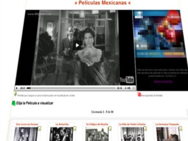 Incluirán el mayor número de cintas mexicanas en portal para cinéfilos