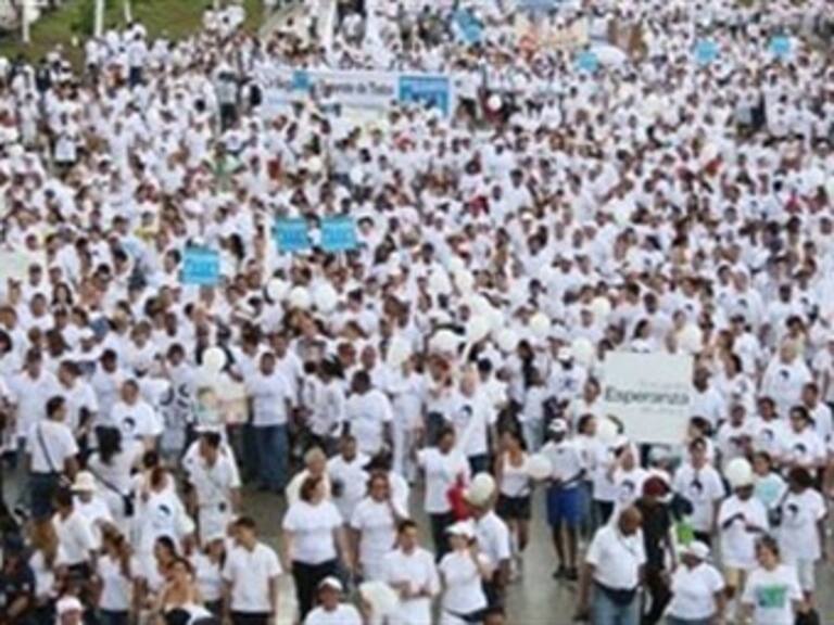 Se une Juárez a megamarcha por la paz