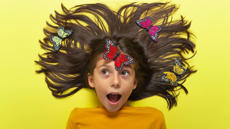 6 ideas creativas de peinados locos para este Día del Niño 2024