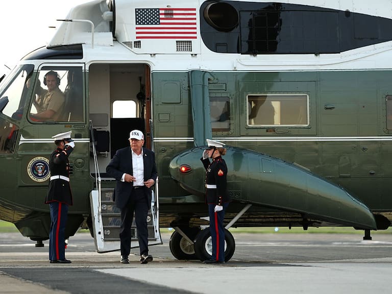 Tras alerta de viaje emitida por el Departamento de Estado de Estados Unidos a sus ciudadanos, el presidente Trump regresa a la Casa Blanca; Irán activa su “Código 100″.