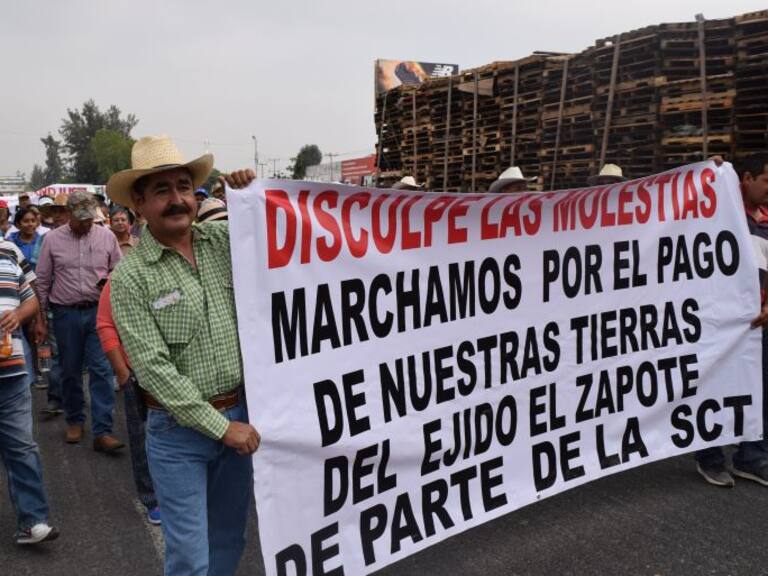 Habrá reunión entre ejidatarios de El Zapote y SCT; autoridades impiden manifestaciones