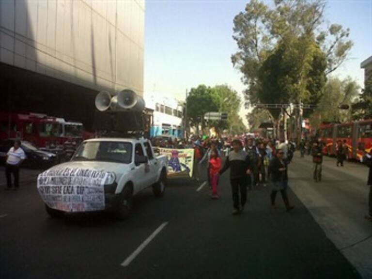 Toma precauciones habrá marchas en el DF este viernes