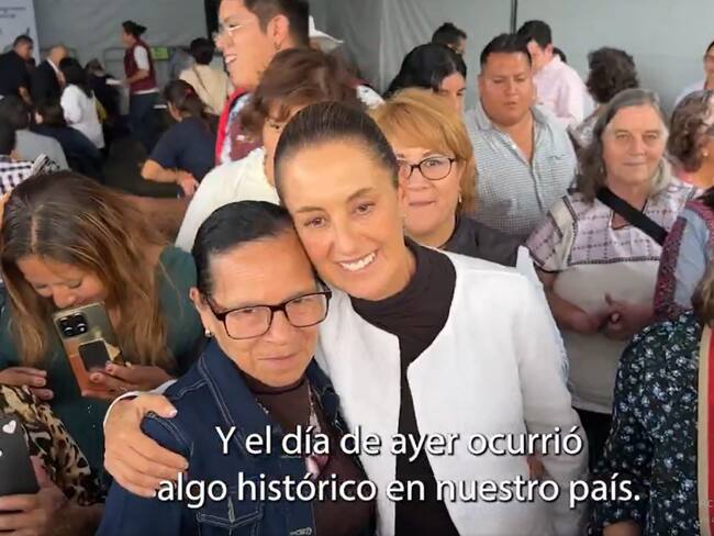 La SCJN no pudo echar atrás la reforma al Poder Judicial es un avance enorme: Sheinbaum