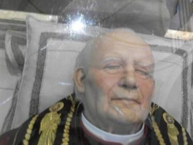 Llegan reliquias de Juan Pablo II a Tabasco