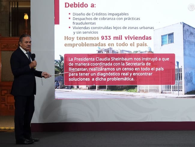 Inicia Bienestar e Infonavit censo a viviendas “emproblemadas”… son 933 mil