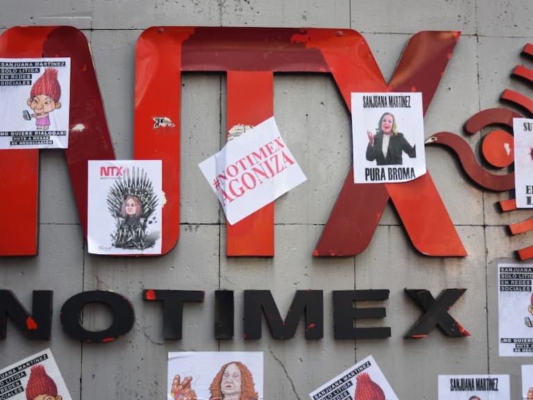 La huelga en Notimex inició en febrero del 2020