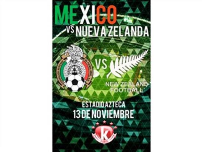 México enfrenta a Nueva Zelanda.'Plan deportivo' con Francisco Javier González