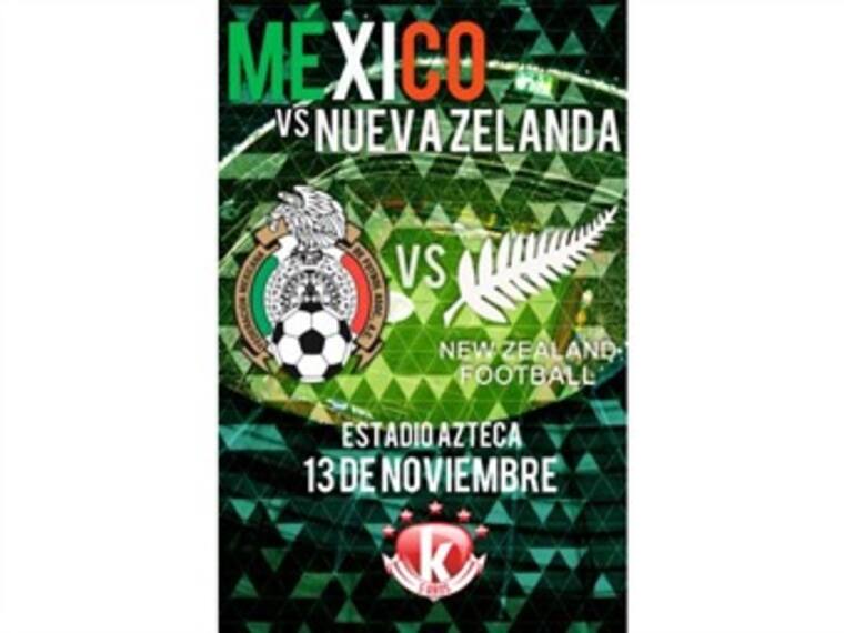 México enfrenta a Nueva Zelanda.'Plan deportivo' con Francisco Javier González