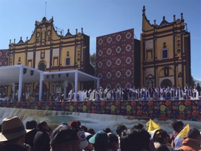 El Papa Francisco visita Chiapas