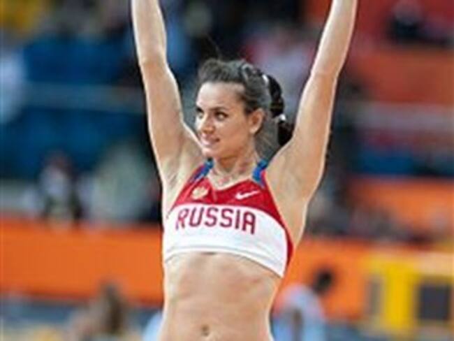 Se despide con oro Yelena Isinbayeva del atletismo