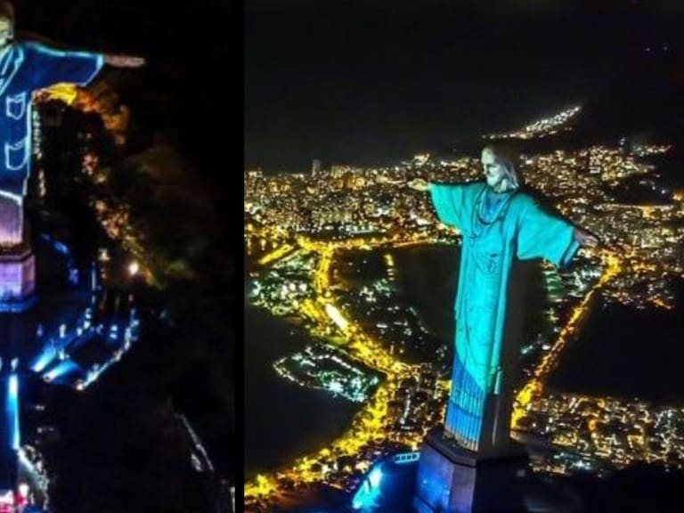 Así dan homenaje a los doctores en Brasil por su trabajo ante el COVID19