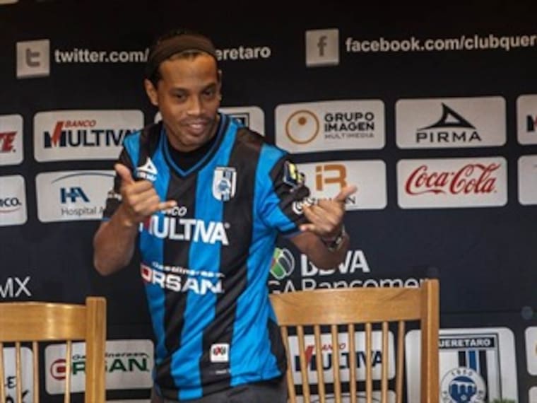 Voy a pelear para llegar al triunfo con mi equipo: Ronaldinho