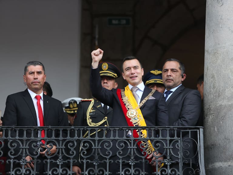 Daniel Noboa fue reelecto presidente de Ecuador