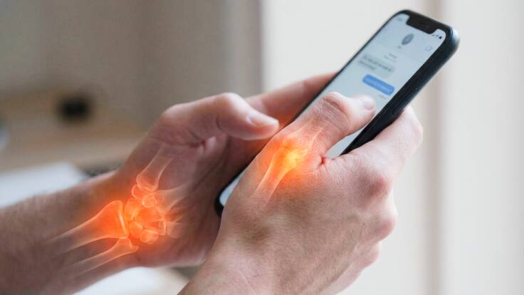 Dolor en la base del pulgar al usar el celular: la lesión silenciosa que afecta tus manos y cómo prevenirla