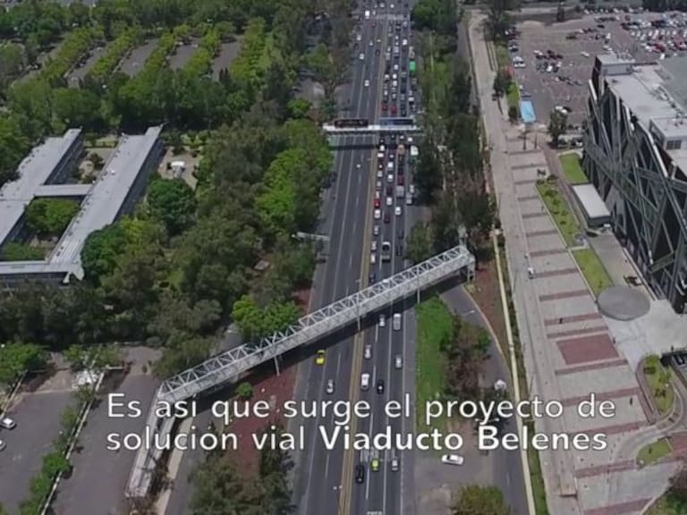 Evalúan qué días cerrarán Periférico por obras del Viaducto Belenes