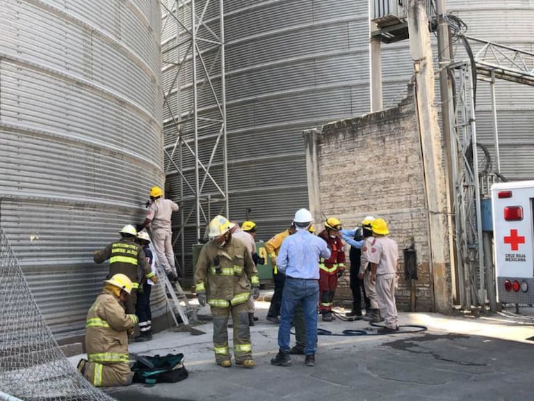 Fallece trabajador dentro de un silo