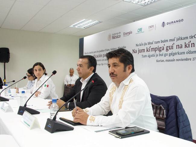 Informa Sener y CFE obras de electrificación para comunidades indígenas en Durango