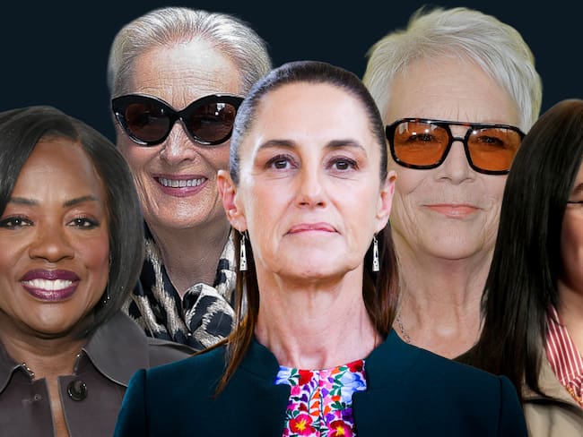 De Meryl Streep a Jamie Lee Curtis: Las estrellas de Hollywood que son “fans” de Claudia Sheinbaum
