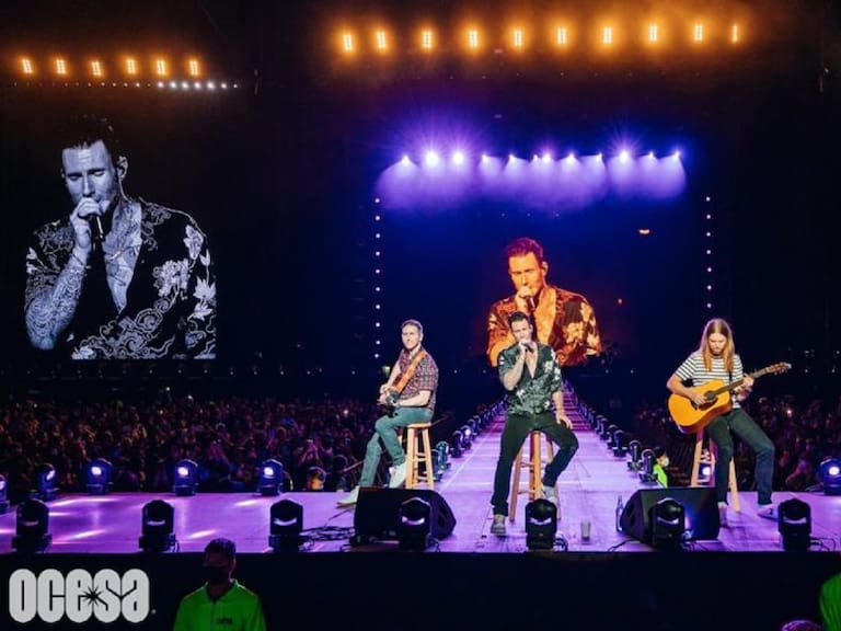 Maroon 5 ofrece noche eufórica en la CDMX