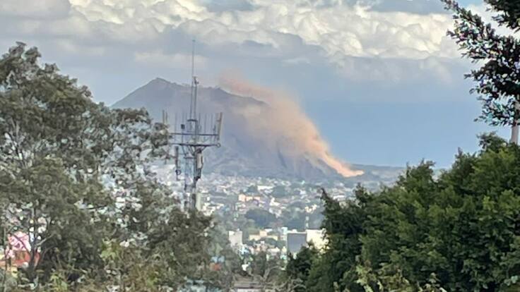 No hubo derrumbe del Cerro de Tezontle en CDMX luego de sismo