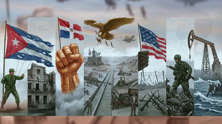 ¿Cuántos países latinoamericanos ha invadido Estados Unidos en los últimos 75 años?