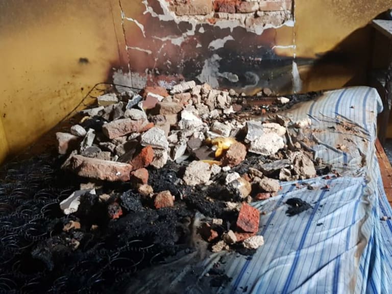 Menor sufre quemaduras en una vivienda en Guadalajara