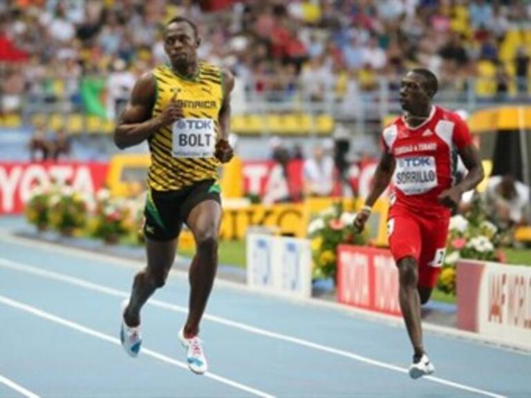 Gana jamaicano Bolt 100 metros en Campeonato Mundial de Atletismo Moscú 2013