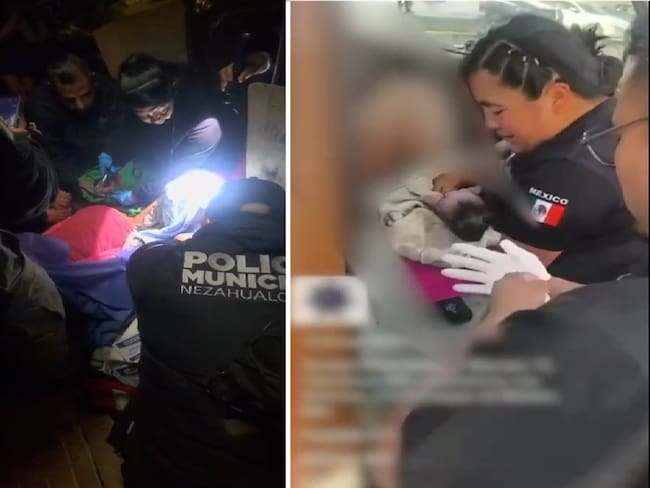 Policías atienden tres partos en Ecatepec y Nezahualcóyotl en menos de 15 días