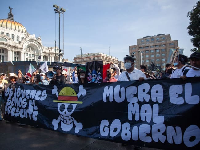 Marcha Generación Z no llega al Zócalo y genera división entre manifestantes