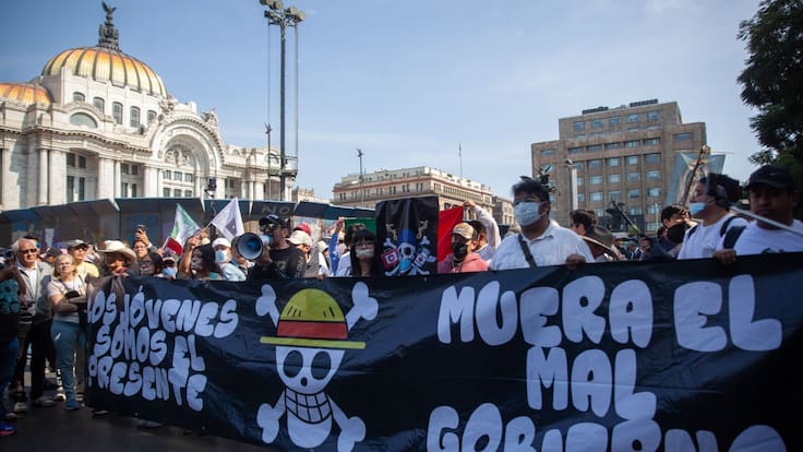 Marcha Generación Z no llega al Zócalo y genera división entre manifestantes