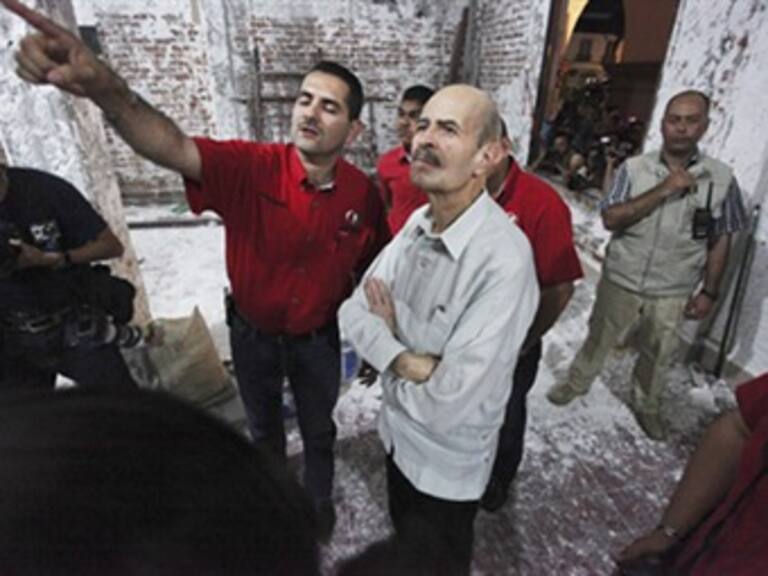 Se reúne Fausto Vallejo con mandos militares y federales en Apatzingán