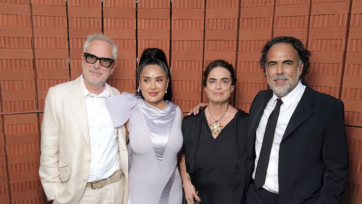 Salma Hayek, Cuarón e Iñárritu llevan el talento mexicano a la exclusiva fiesta Serpentine de Londres