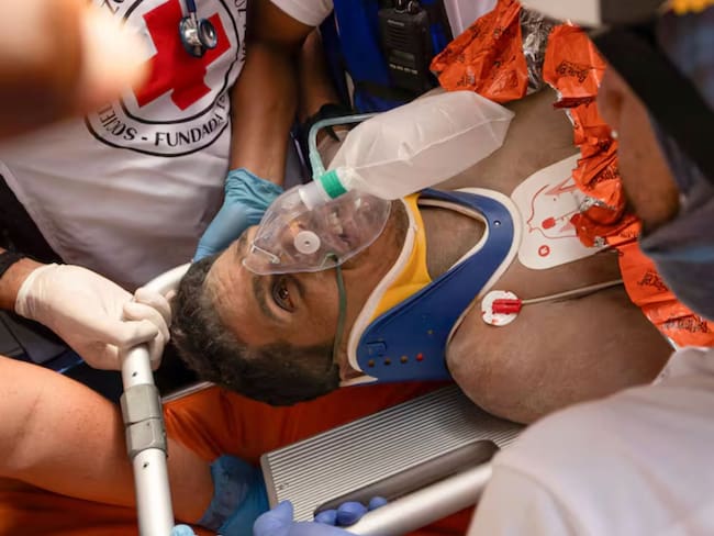 Terremotos en Venezuela: Confirman el rescate de Hernán Gil, el vigilante que pasó ocho días atrapado entre los escombros