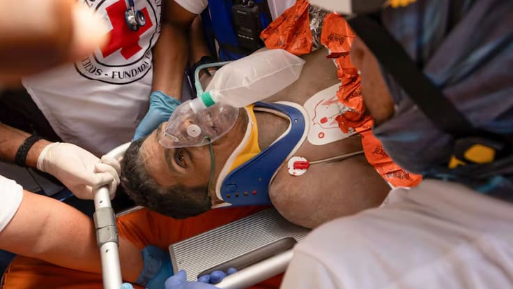Terremotos en Venezuela: Confirman el rescate de Hernán Gil, el vigilante que pasó ocho días atrapado entre los escombros