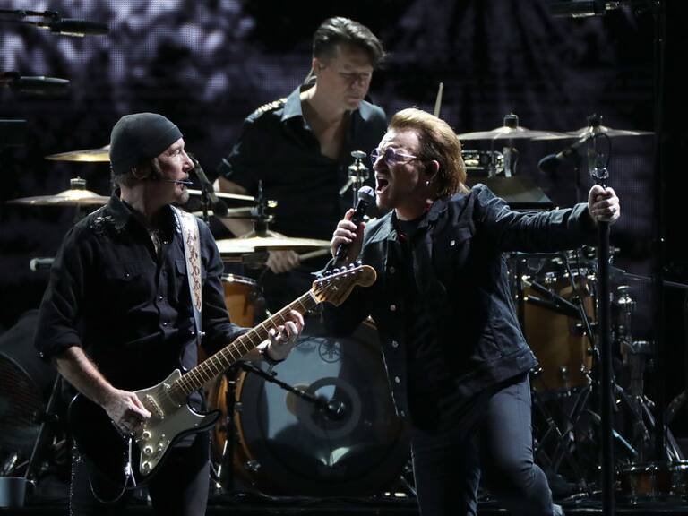 U2 en concierto.