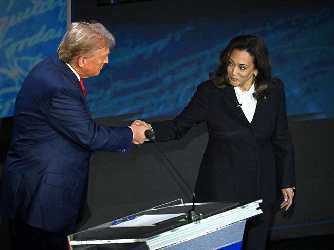 Donald Trump y Kamala Harris se enfrentan por primera vez en el debate presidencial