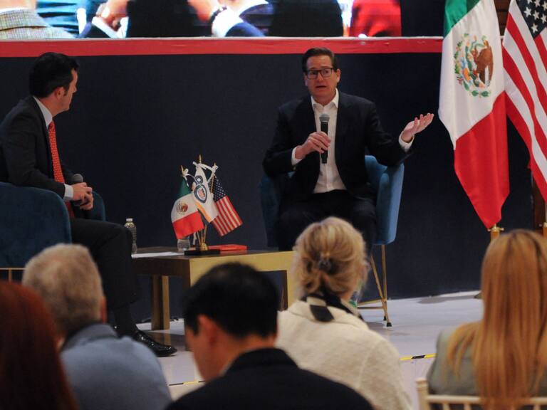 La American Society invitó a los tres candidatos a la jefatura de gobierno para dialogar con ellos.FOTO: CUARTOSCURO.COM