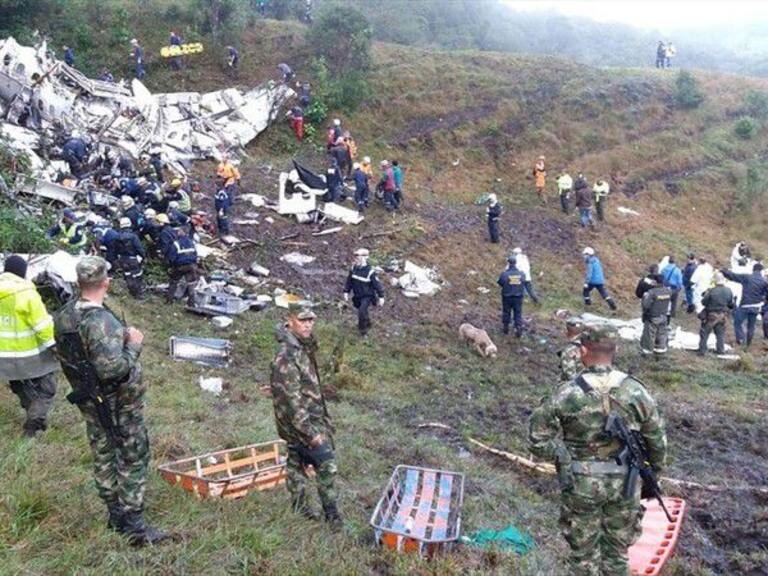 Confirman 75 muertos y 6 supervivientes en accidente de avión en Colombia