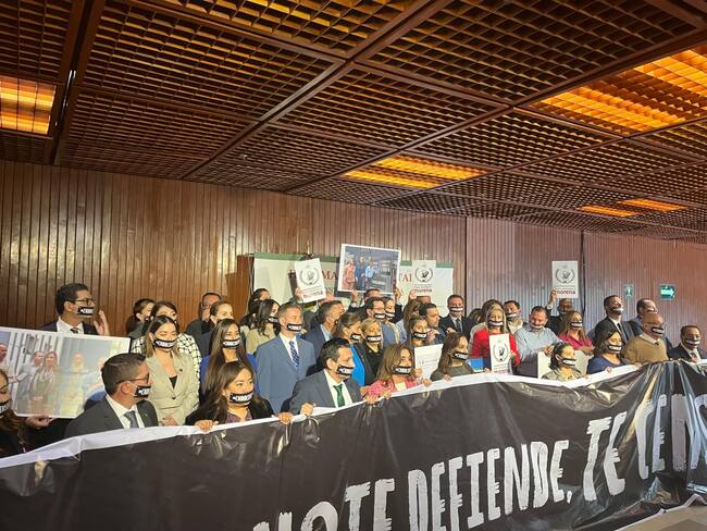 Diputados del PAN acusan a la CNDH de amenazas y persecución política