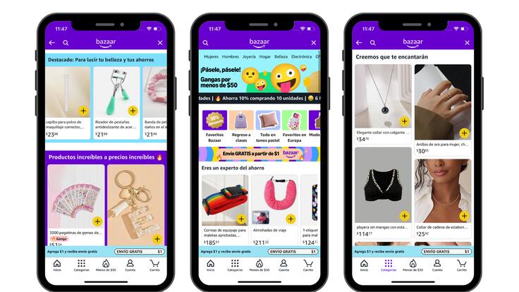 ¿Qué es Amazon Bazaar? La nueva tienda que compite contra Shein y Temu con envíos GRATIS desde un peso