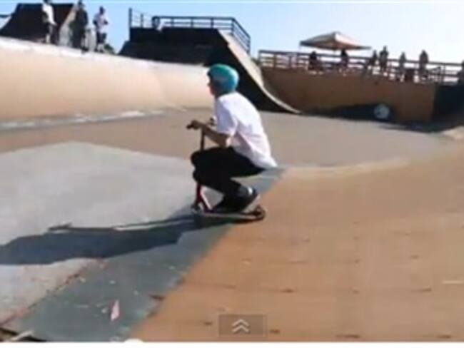 Son patines del diablo tan extremos como las patinetas