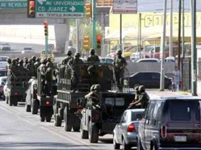 Disminuye cifra de narco-crímenes en Juárez por patrullaje militar