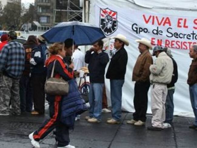 Anuncia SME nuevo plantón en el Zócalo