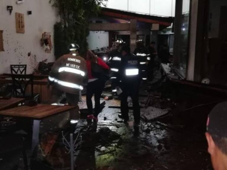 Seis heridos por explosión en restaurante de Coyoacán