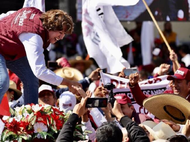 Delfina Gómez, arrancó su precampaña por la gubernatura en el Edo Méx