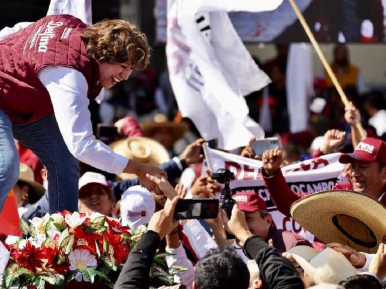 Delfina Gómez, arrancó su precampaña por la gubernatura en el Edo Méx